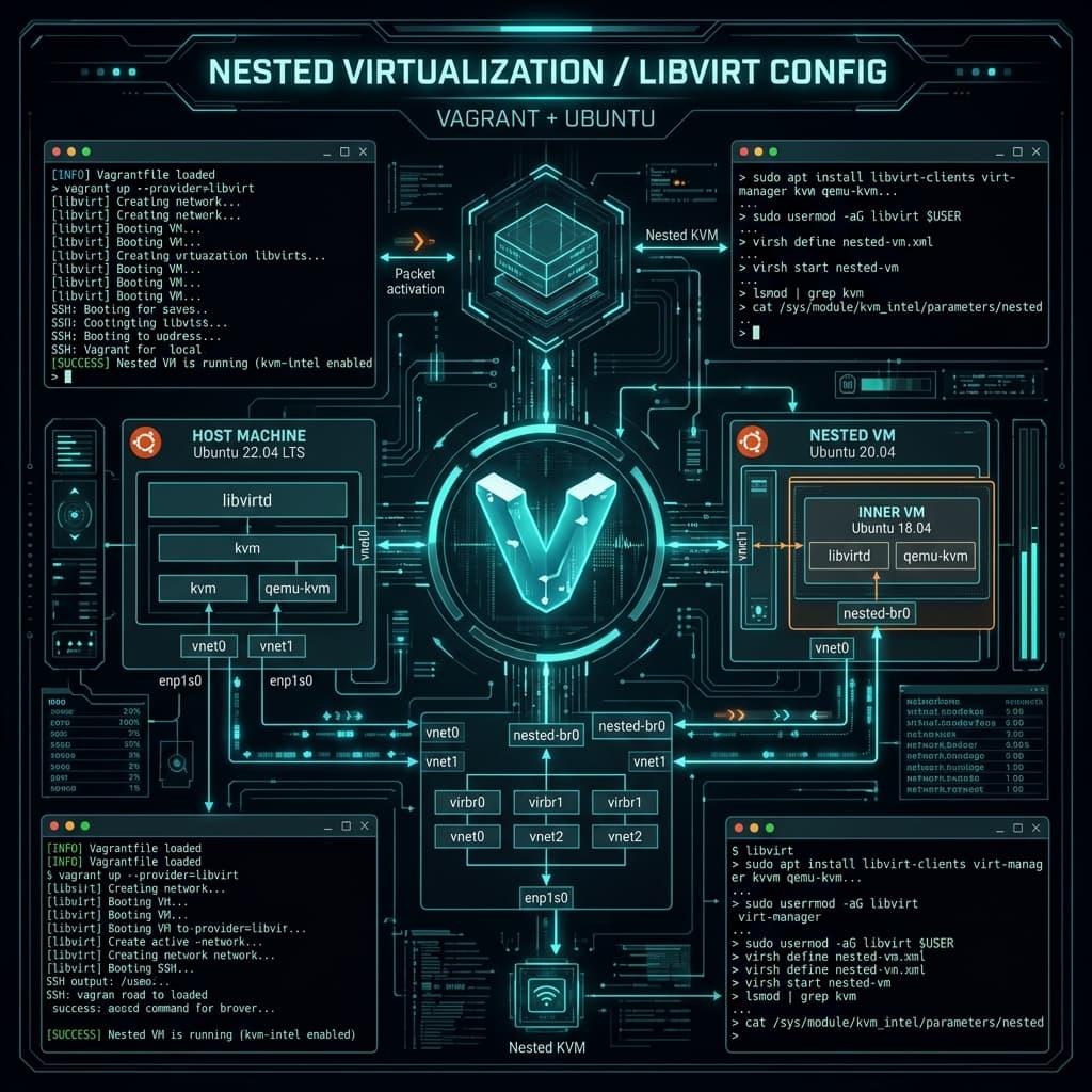 Automating Nested Sandboxes: Vagrant, Libvirt, and Proxmox VE Integration